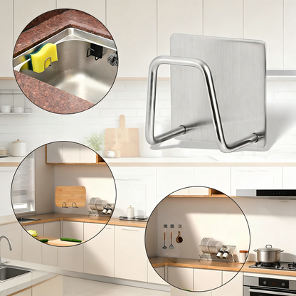 Soap Dispensing Dish Brush, Kitchen Cleaning Scrubber with Non-Slip Grip